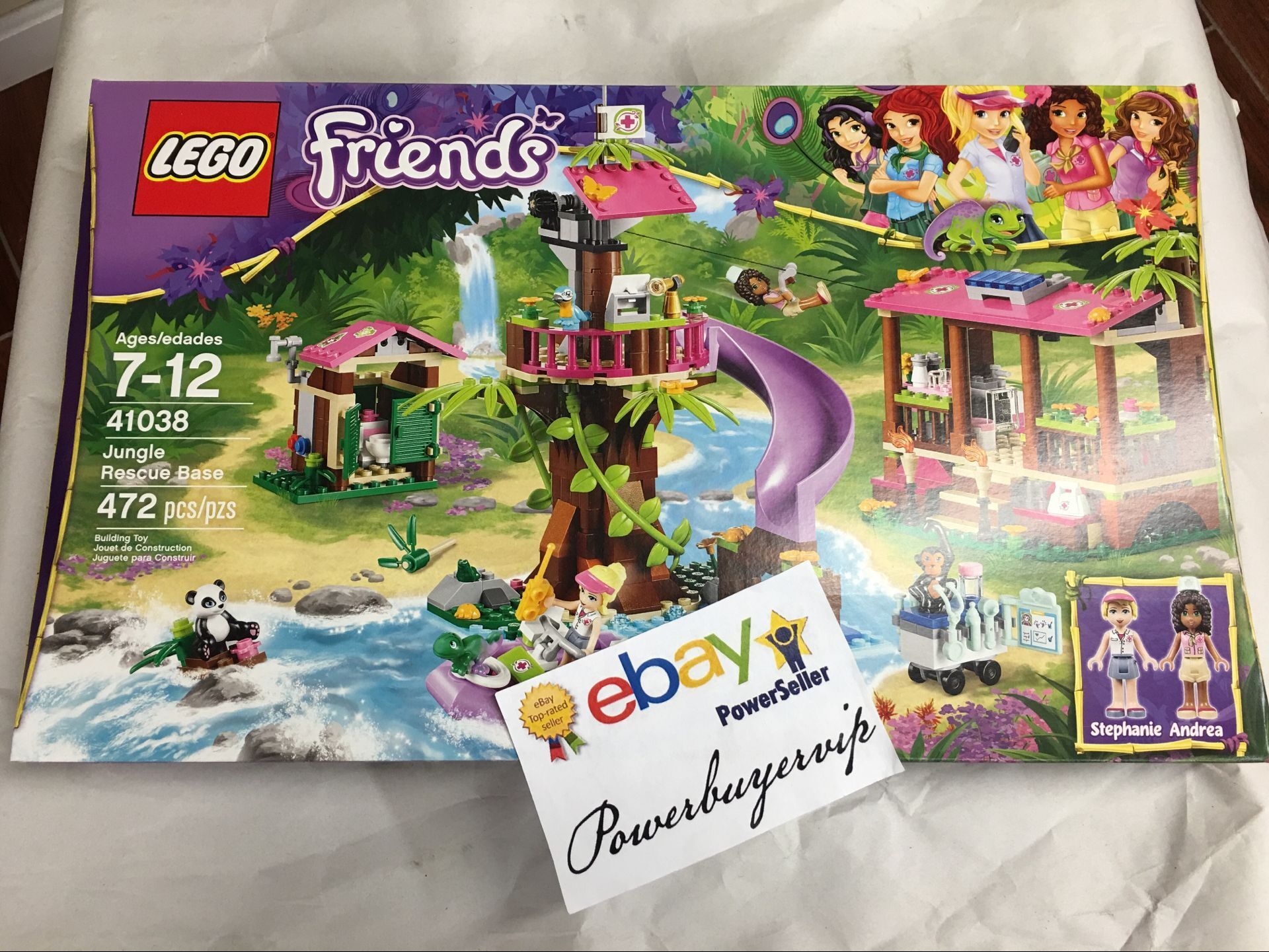 NEW LEGO 41038 Lego Friends Jungle Rescue Base Sealed in Box Building Toys - Click Image to Close